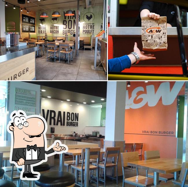 L'intérieur de A&W Canada