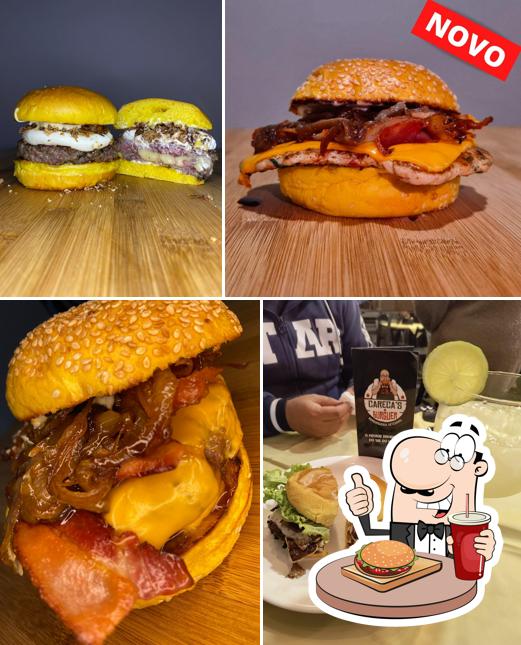 Experimente um hambúrguer no Careca´s Burguer