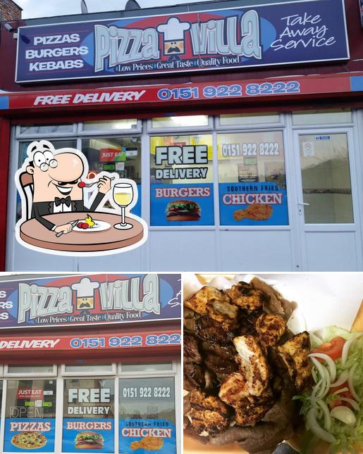 Pizza Villa, 449 Stanley Rd in Bootle Restaurant menu and reviews