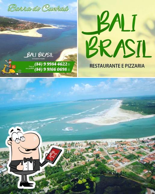 O exterior do Bali Brasil Pizzaria