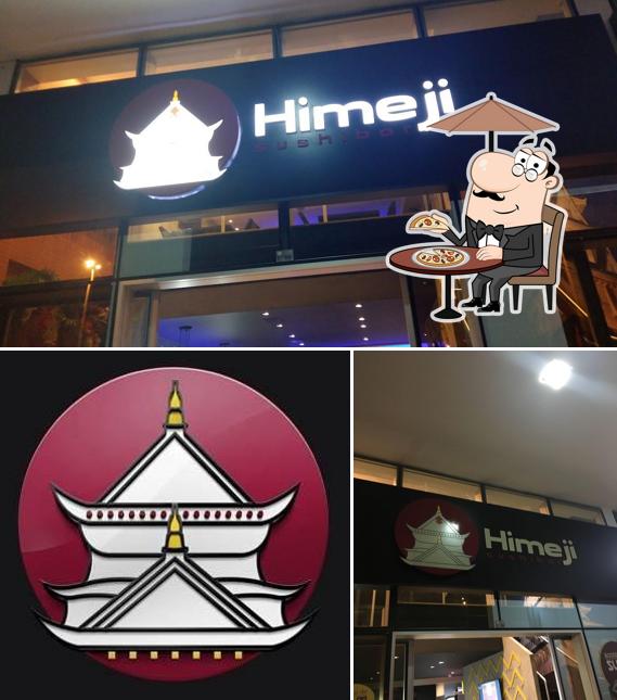 O exterior do Himeji Sushi Bar