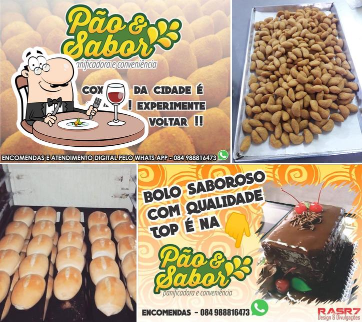 Platos en Pão & Sabor Padaria