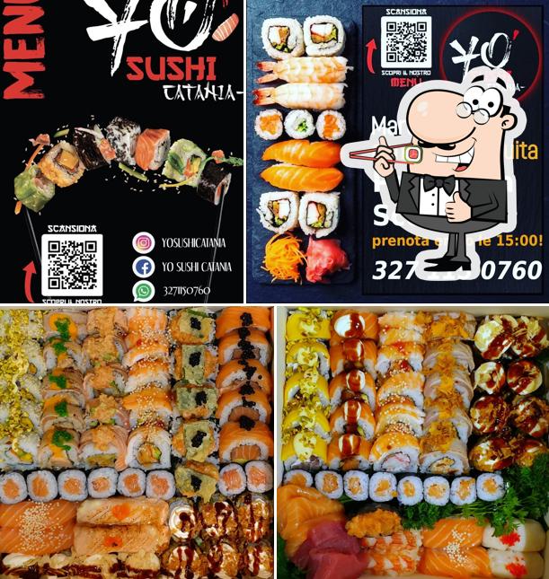 Pick different sushi options