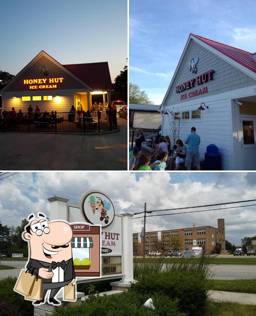 Honey Hut Ice Cream, 922 Pearl Rd in Brunswick Restaurant menu and