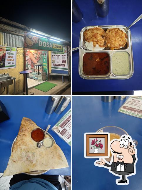 The interior of Dosa Corner