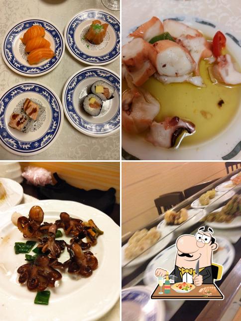 Meals at Kaitensushi He