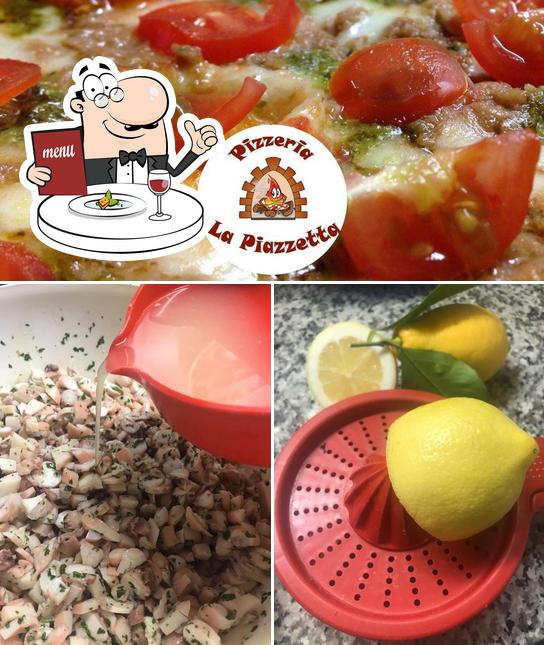 Cibo al Pizzeria La Piazzetta Sas