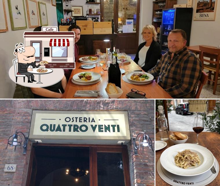 La foto di esterno e interni da Osteria Quattro Venti