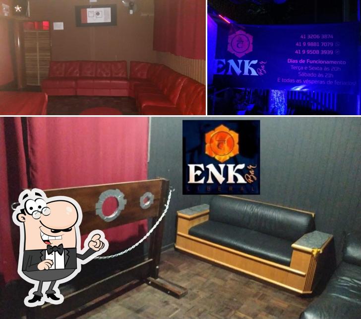 O interior do Enk Bar Liberal