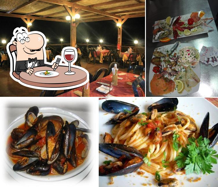 Cibo al Ristorante Pizzeria Oasi Bar