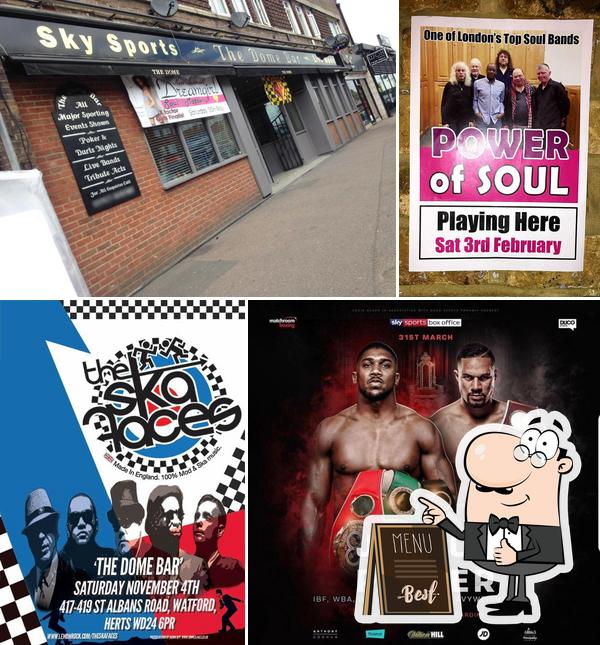 The Dome Bar, 417421 St Albans Rd in Watford Restaurant reviews