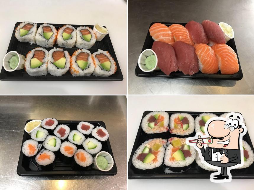 Prenez de nombreuses options de sushi