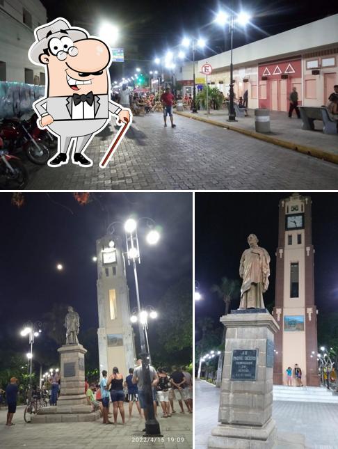 O exterior do Cariri Pizzas