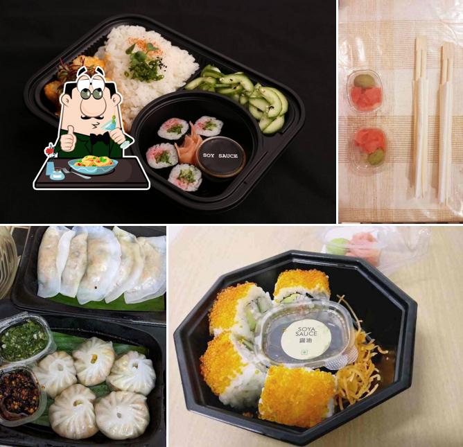 Food at Sushi Junction