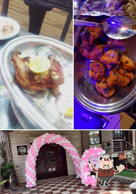 Food at The Oasis Hotel