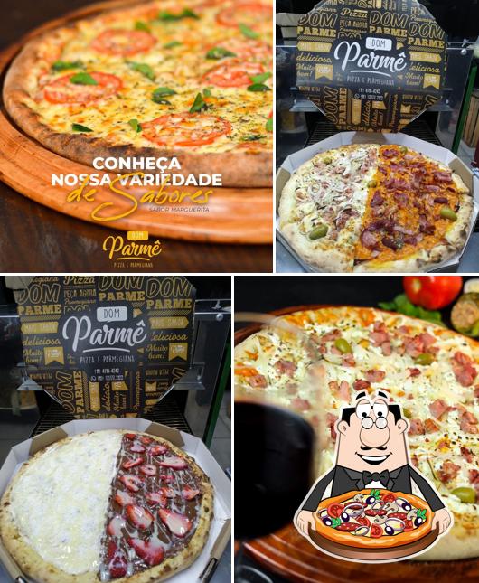 Peça pizza no Dom Parmê - Pizzas e Parmegianas