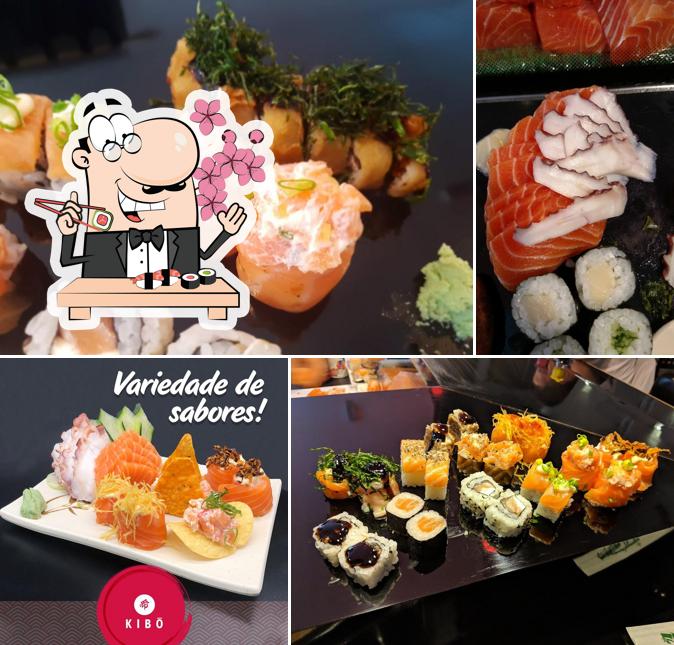 Experimente diversas opções de sushi