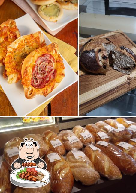 Platos en Padaria Canaan