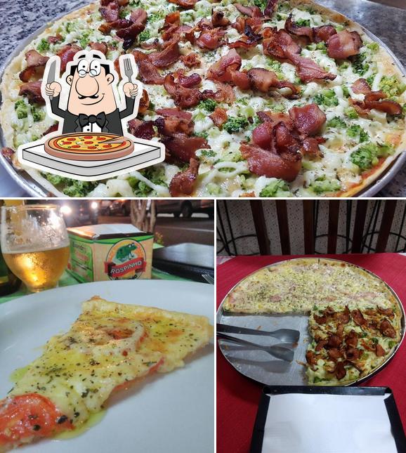 Experimente pizza no ROSPINHO