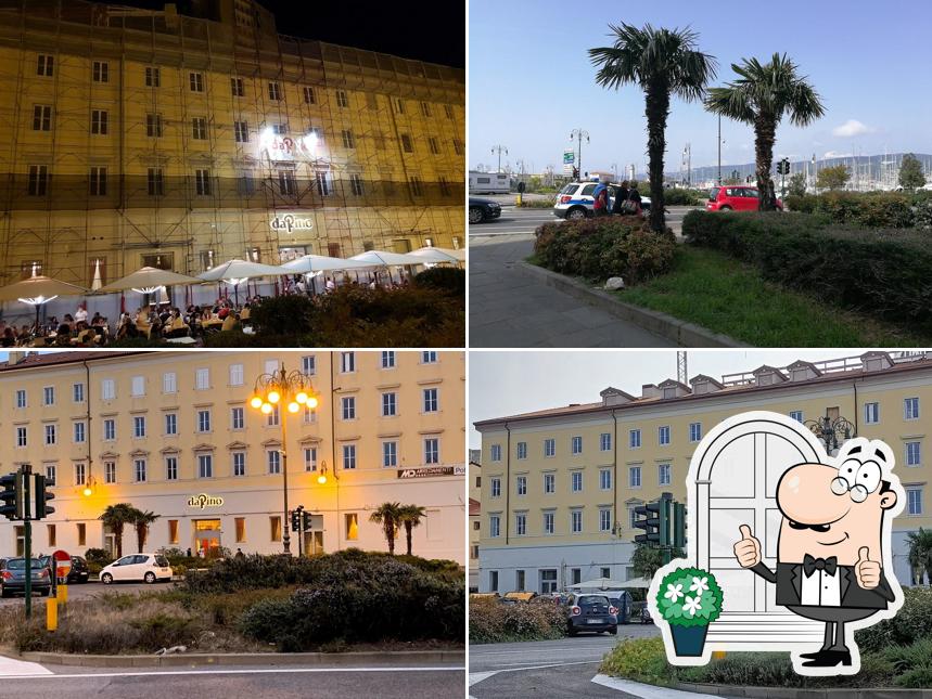 Gli esterni di da Pino Trieste