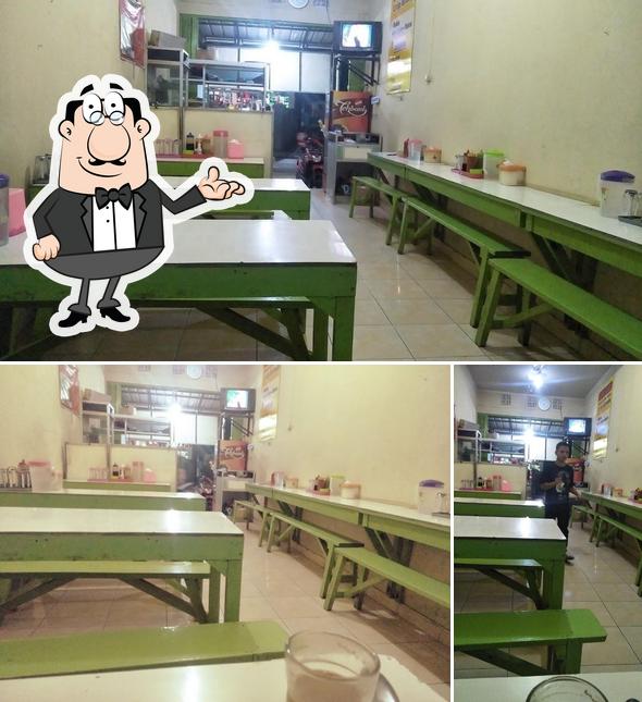 The interior of Bakso Urip pasar ambon