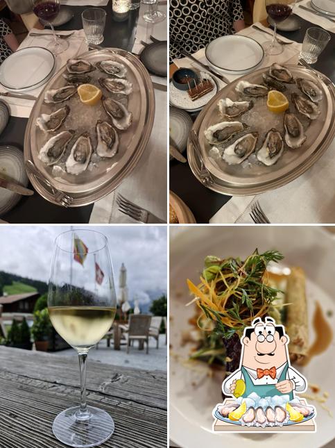 Ostriche al Restaurant Rössli Feutersoey-Gstaad