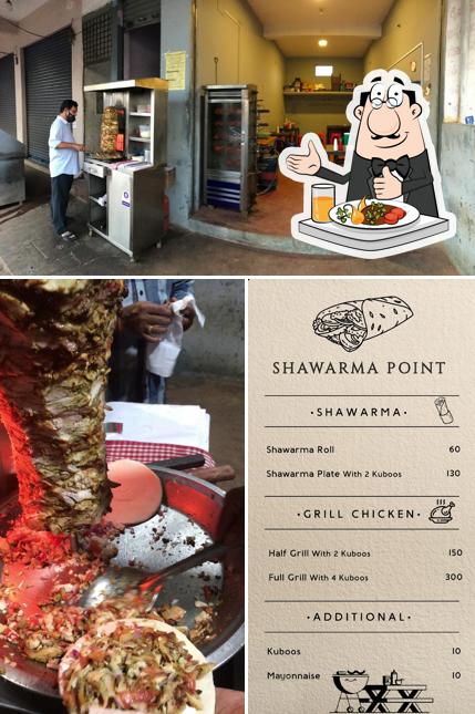 Shawarma point - Bogadi is distinguished by food and exterior