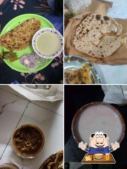 Meals at Moolchand Parantha Sanjay Chur Chur Naan