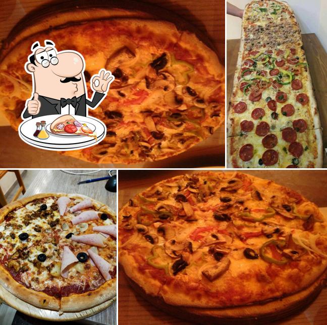 Choisissez de nombreux genres de pizzas