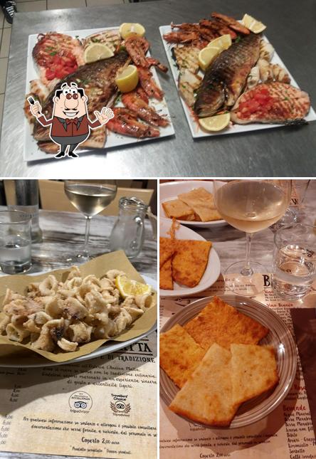 Cibo al Osteria L'Anciua Matta