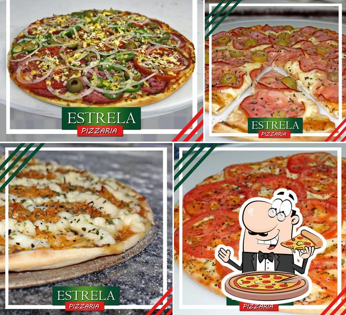 Experimente diferentes variedades de pizza