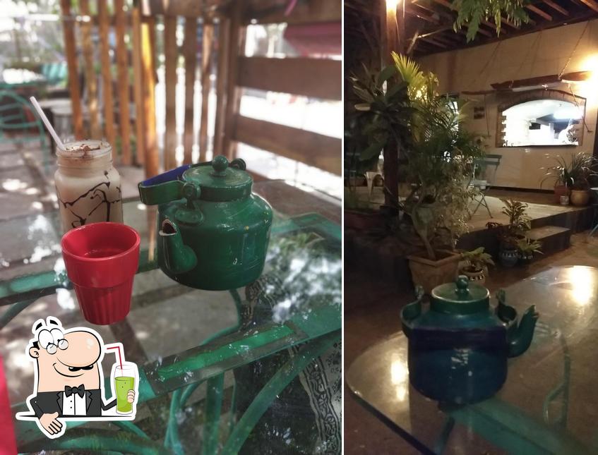 Enjoy a drink at RK Garden Restaurant