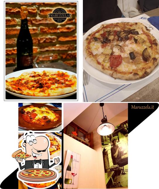 Попробуйте пиццу в "Maruzzela"