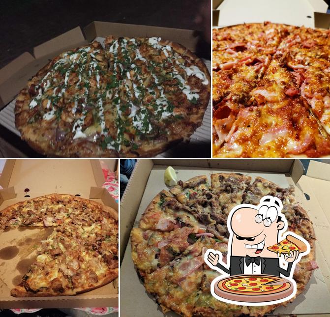 Try out different kinds of pizza