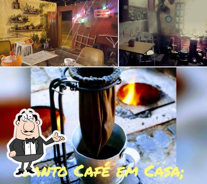 Veja imagens do interior do Santo Café em Casa