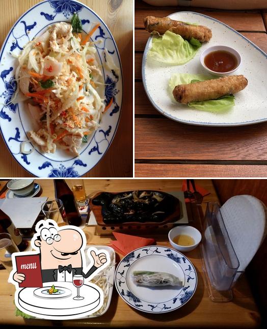Еда в "Saigon Restaurant"