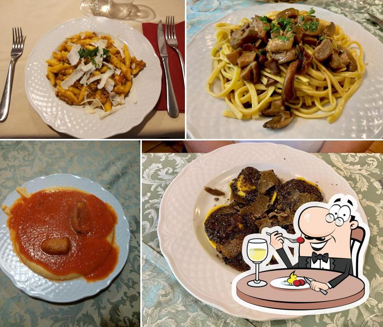 Platti al Trattoria del Pescatore
