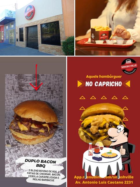 Smashville Hamburgueria provê uma infinidade de opções para os amantes dos hambúrgueres