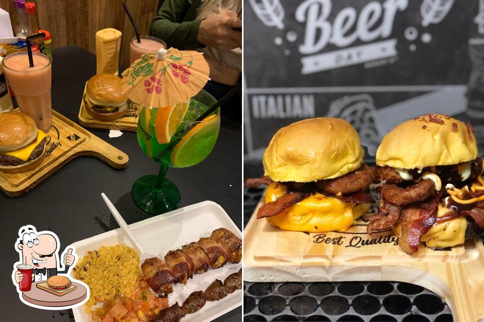 Os hambúrgueres do Bar Braga irão satisfazer diferentes gostos
