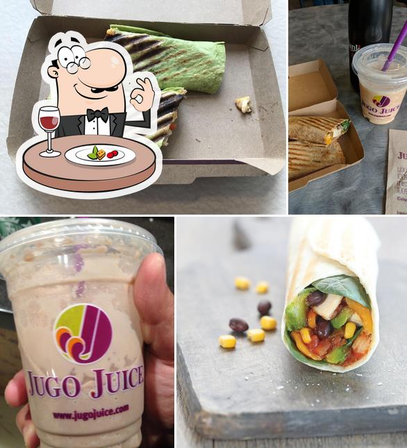 Food at Jugo Juice