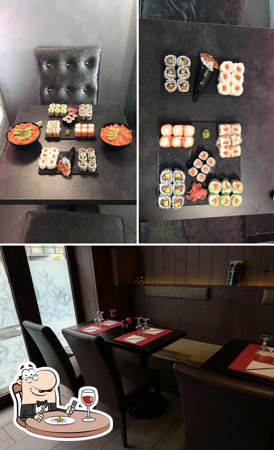 Kichi Sushi se distingue par sa nourriture et intérieur