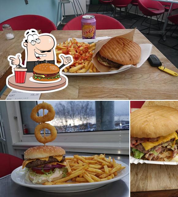 Get a burger at Korvmojjen