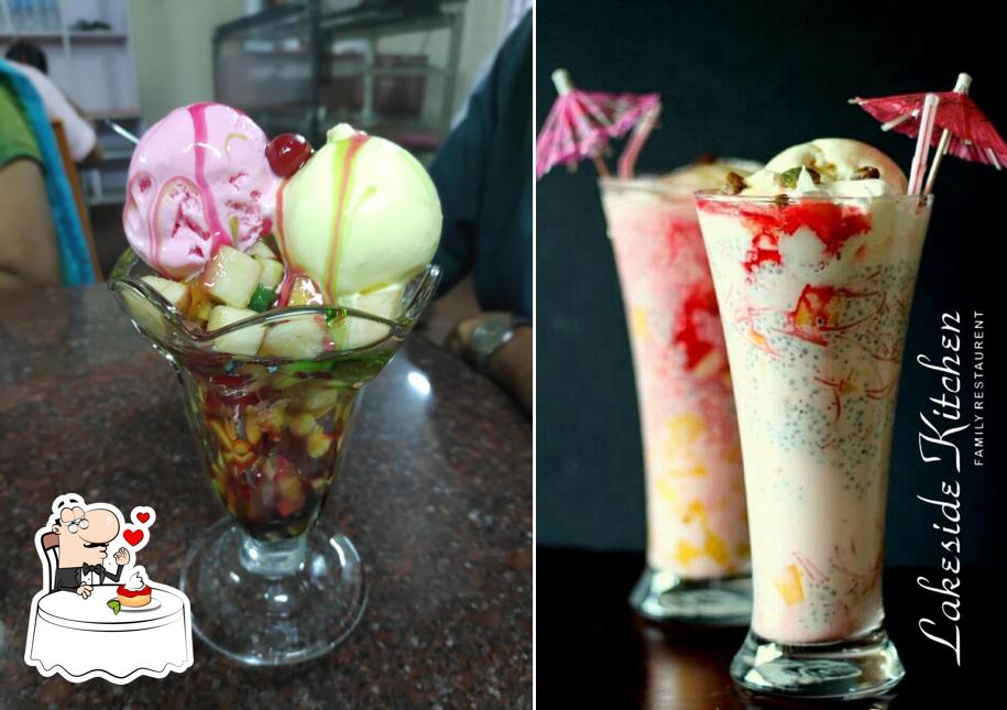 Lakeside Kitchen provides a variety of desserts