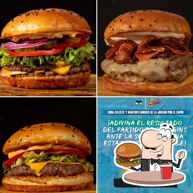 Hamburguesa en Martins bom burguer