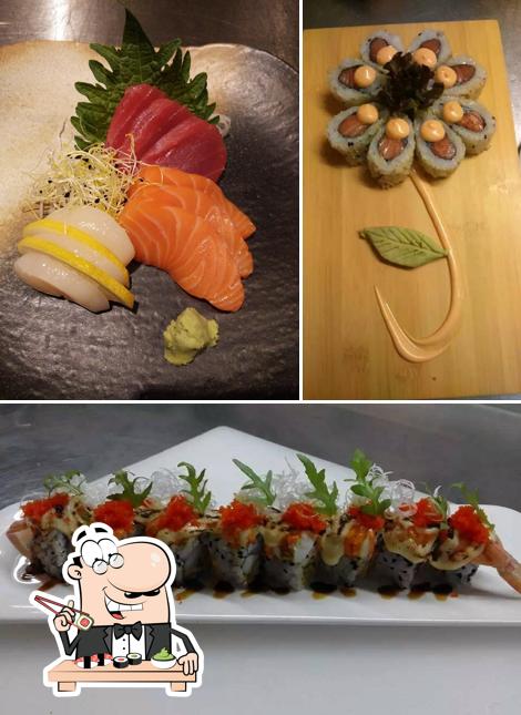 Prenez de nombreuses options de sushi