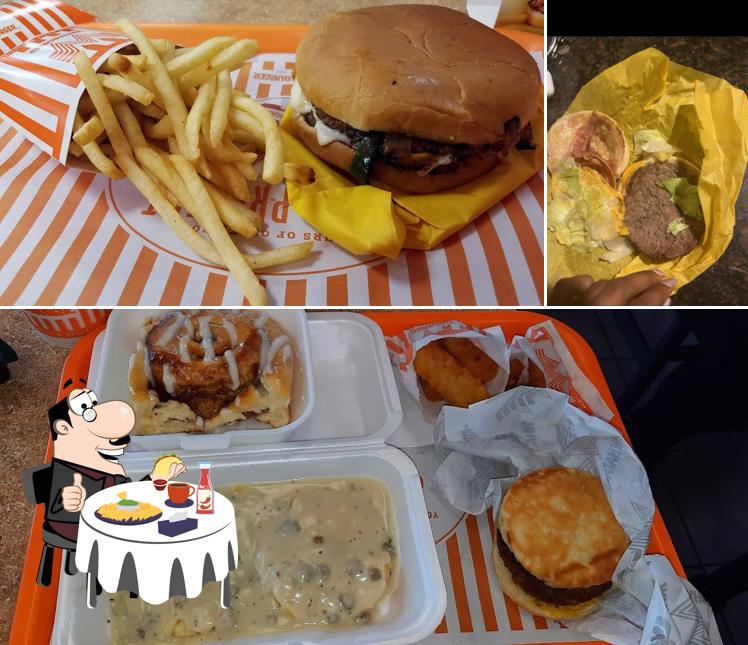 Try out a burger at Whataburger