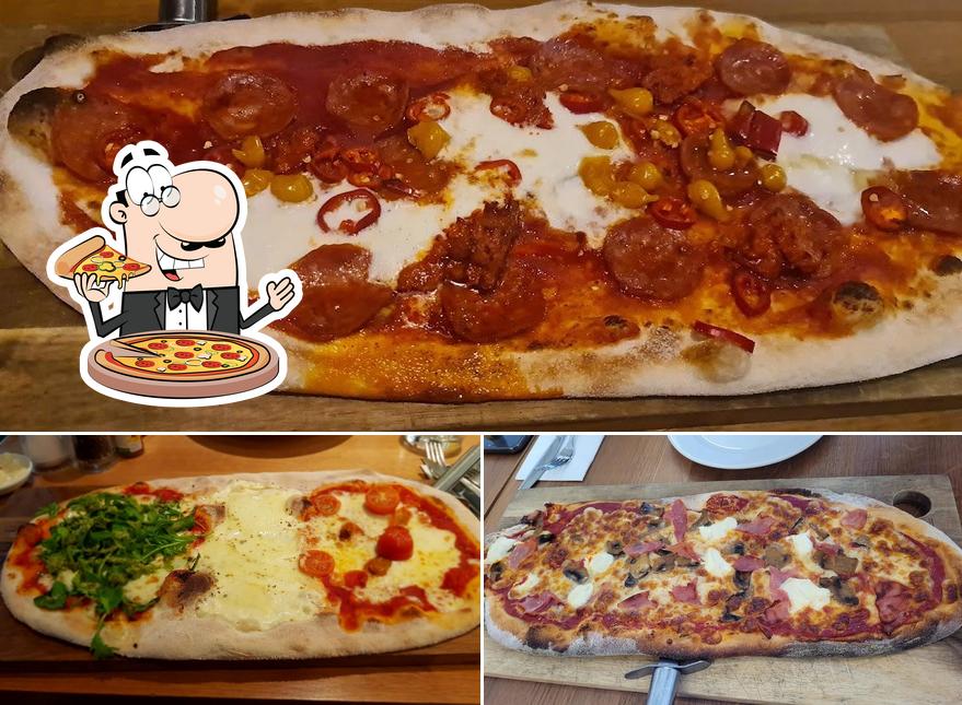 Закажите пиццу в "Prezzo Italian Restaurant Leicester Meridian"
