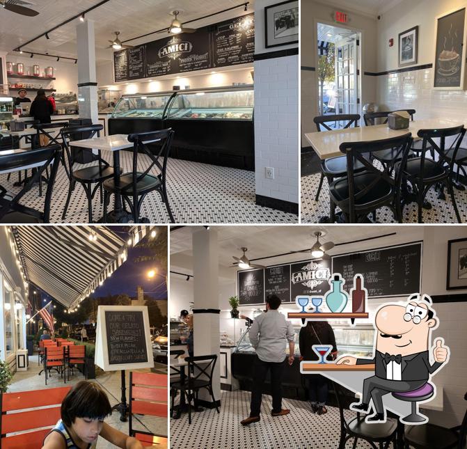 Amici Gelato & Caffé in Asbury Park Restaurant menu and reviews