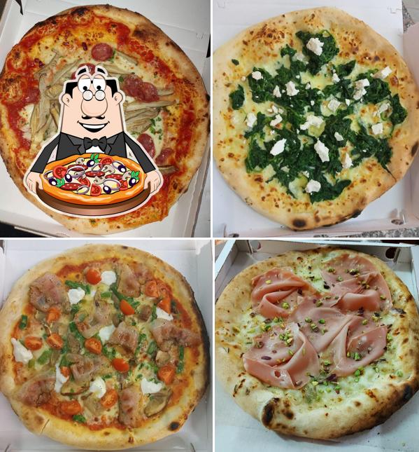 Scegli tra le molte varianti di pizza