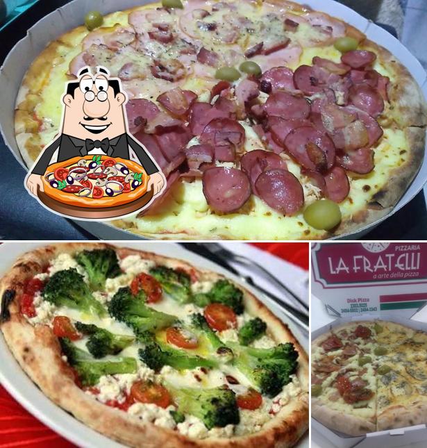 Experimente pizza no La Fratelli Pizzaria em Parque Jurema